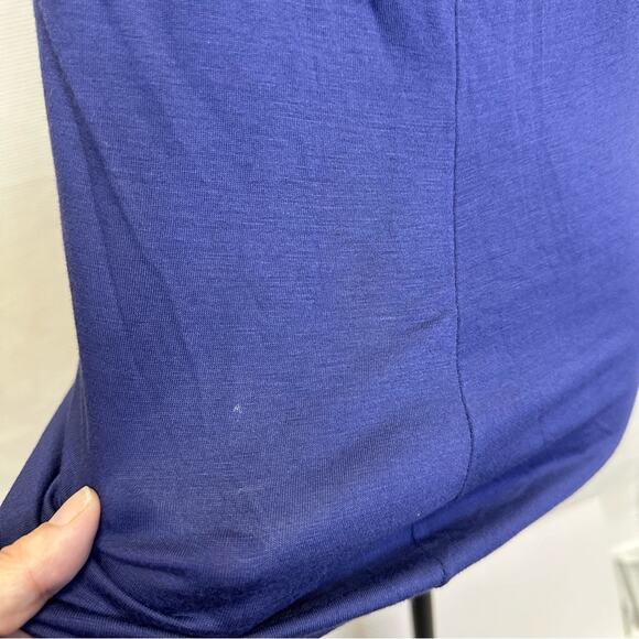 PRICED TO SELL!!  Ann Taylor Blue Ruffle Neckline Top - Size Medium - Picture 11 of 11